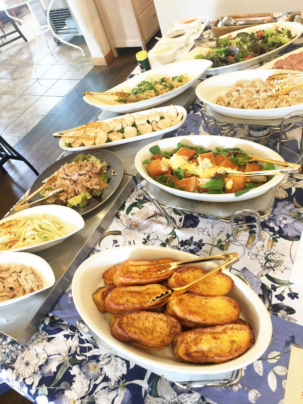 モンレーヴのランチビュッフェ