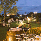 ビアガーデン1日目